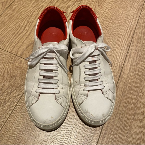 Givenchy Sneaker-White/Red Size:39 - Picture 2 of 6